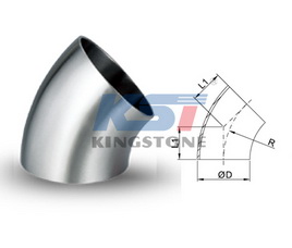 45°焊接式彎頭