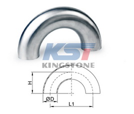 180°焊接式彎頭